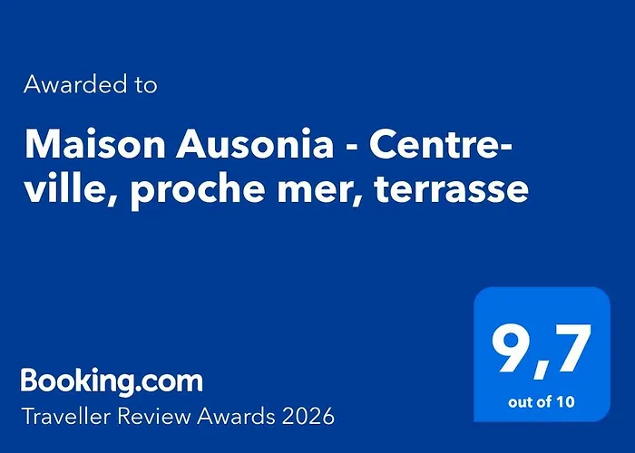 Maison Ausonia - Centre-ville, Proche Mer, Terrasse *